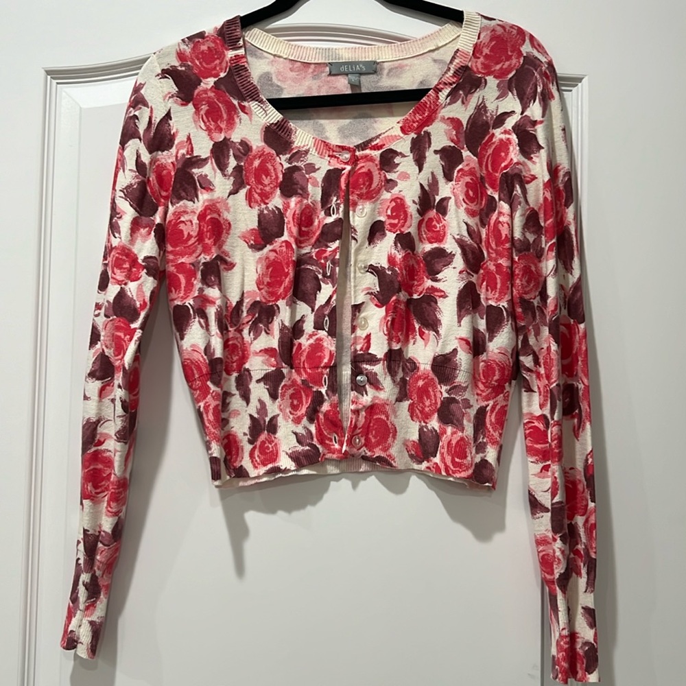 Cropped cardigan